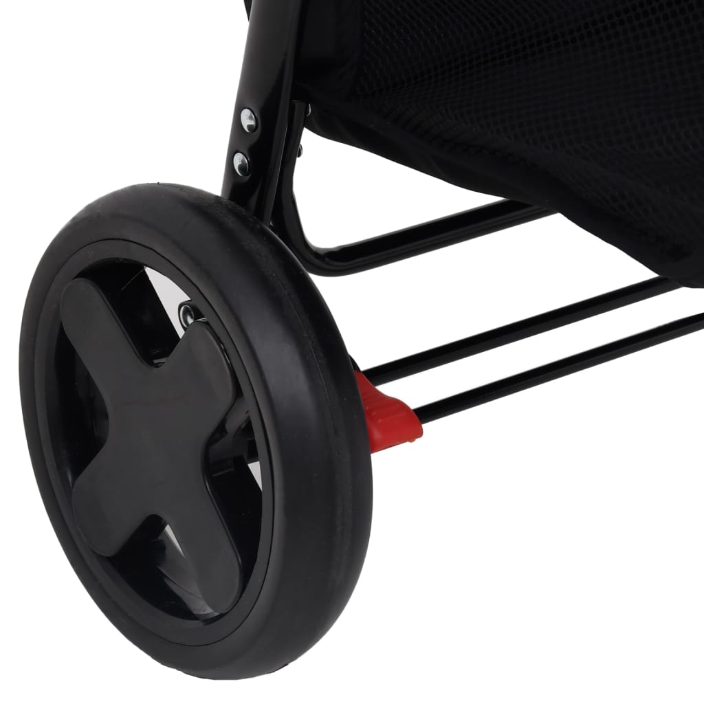 Poussette pour bébé 2-en-1 Anthracite Acier