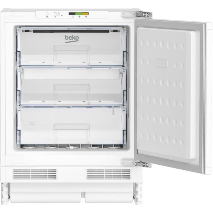CongÈlateur IntÈgrable armoire BEKO BU1204N - 3 tiroirs - Porte rÈversible