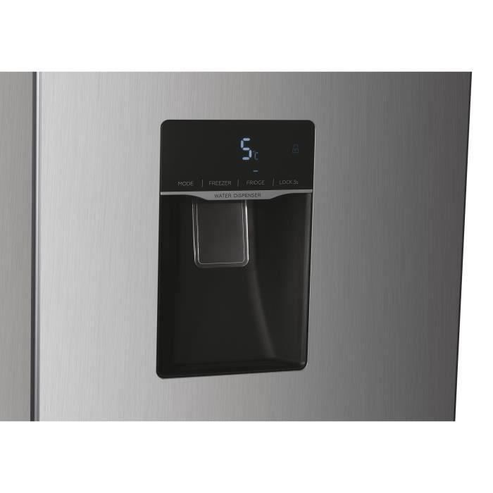 RÈfrigÈrateur AmÈricain - CANDY - CHSBSO-6174XWD - Classe E - 529 L - 39 dB - Inox