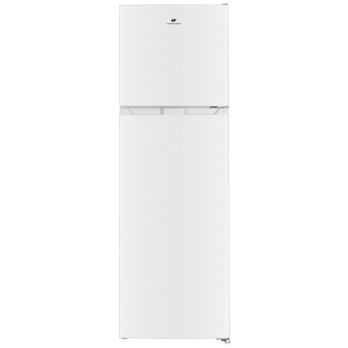 RÈfrigÈrateur congÈlateur haut † - 247L - Total No Frost - Blanc - L54,5 cm x H167 cm