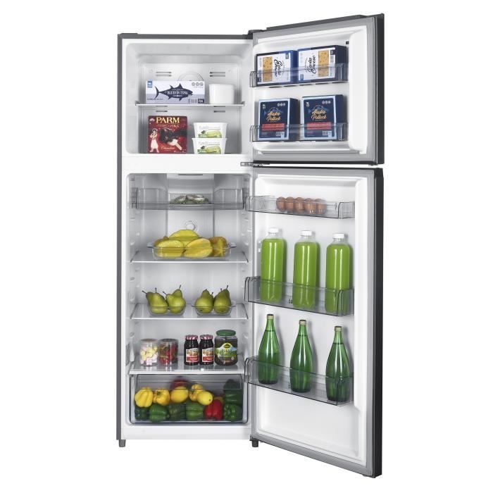 RÈfrigÈrateur congÈlateur haut CONTINENTAL EDISON CEF2D334NFS - total No Frost - Classe E - moteur inverter - 334L -L60xH170cm Inox