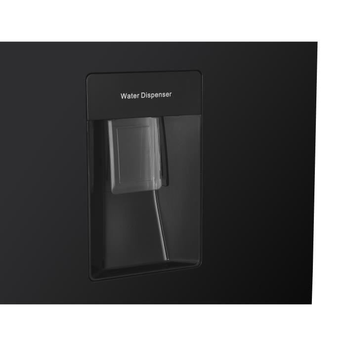 RÈfrigÈrateur congÈlateur bas CONTINENTAL EDISON - 251L -Total No Frost - Noir - L 55 cm x H 180 cm