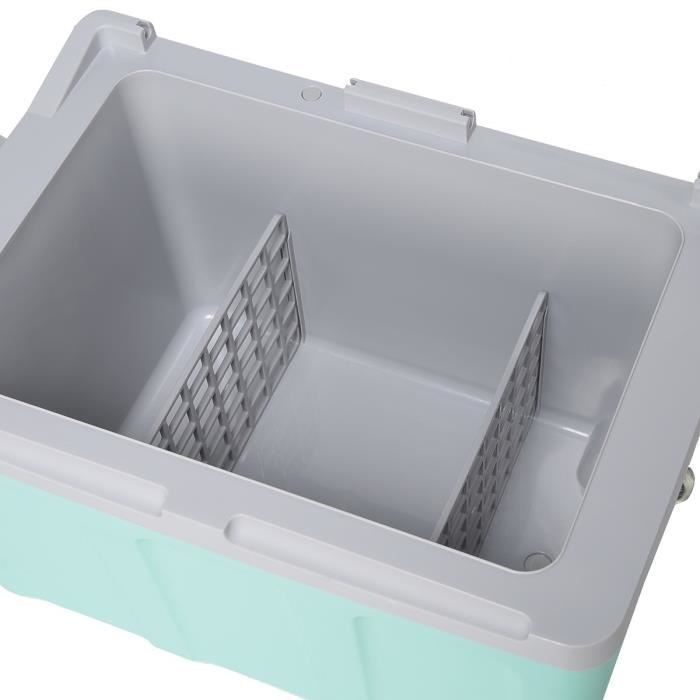 Glaciere thermoÈlectrique EZA 40L - Alimentation 12/220V - Vert - IdÈale pour l'ÈtÈ en voiture