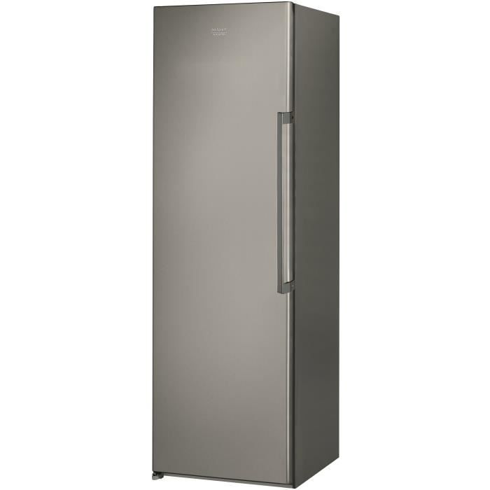CongÈlateur armoire - HOTPOINT UH8F2CXFR - 4 paniers/tiroirs - 263L - Classe E - L 59,5 cm x H 187,5 cm - inox