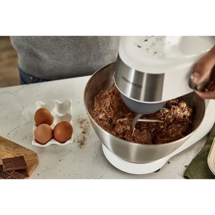 Robot p‚tissier compact KENWOOD Prospero+ KHC29.E0WH -Kit p‚tisserie, bol multifonction et presse-agrumes - Blanc