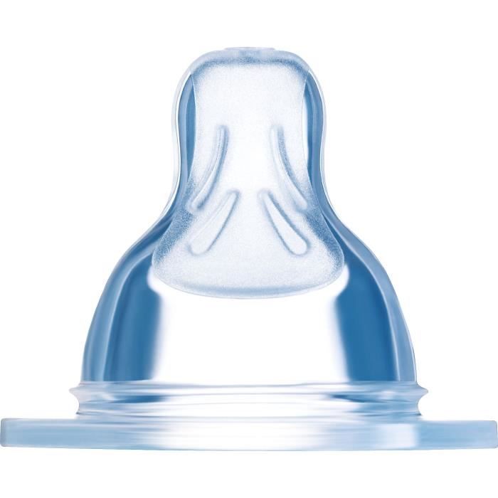 TÈtine MAM Silicone +2m DÈbit 2 Moyen - Lot de 2