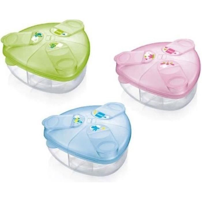 MAM Accessoires pour Biberons BoÓte Doseuse de Lait Ivoire