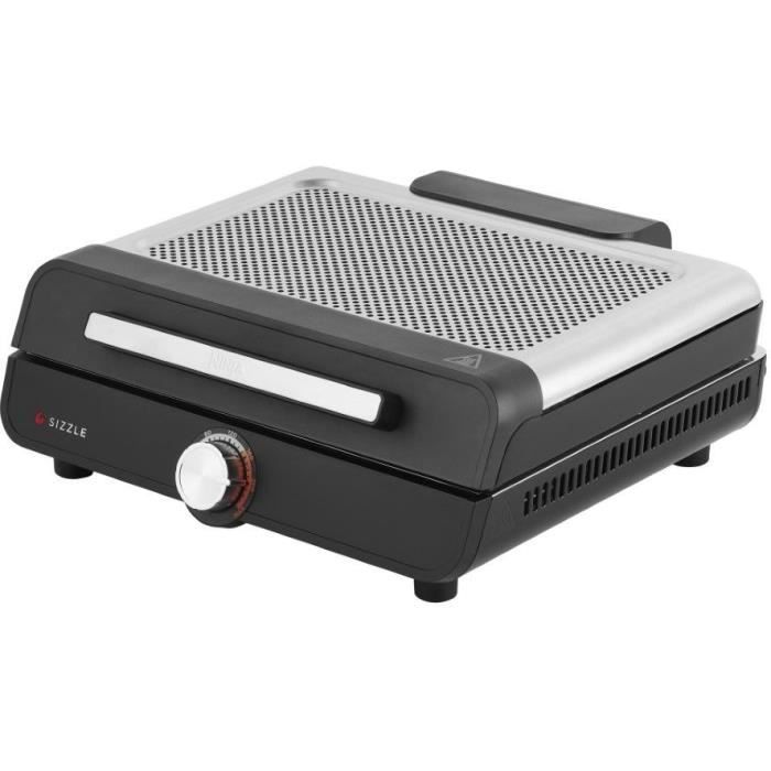 Grill et plancha d'intÈrieur - NINJA - Sizzle GR101EU - 34 x 8 x 13,5 cm - Noir