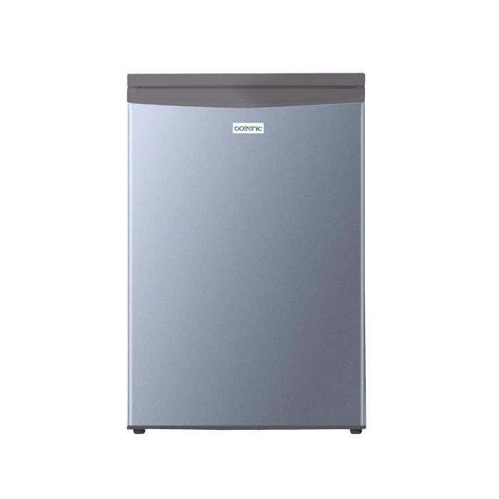 RÈfrigÈrateur table top OCEANIC OCEARTTL133S2 - 1 Porte - 133L - Froid statique - silver