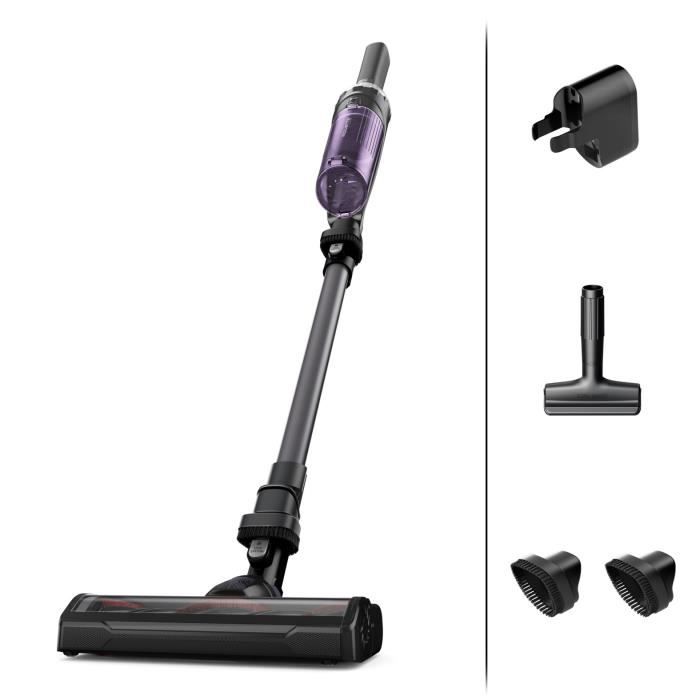 ROWENTA X-Nano Aspirateur Balai sans fil, Autonomie 40 min, LÈger, Convertible en aspirateur a main, Charge base murale, YY5074FE