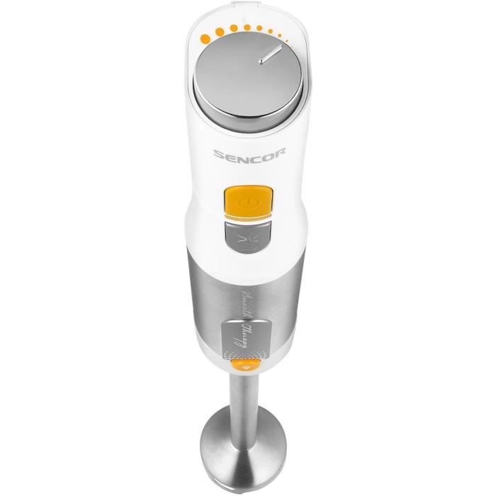 Mixeur plongeant 5 en 1 - SENCOR - SHB 6301WH - 1200 W - Blanc