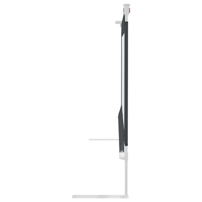 Barrière de sécurité de lit d'enfant Gris foncé 200x25 cm Tissu