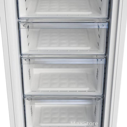 CongÈlateur armoire - BEKO - B1RFNE274W - Classe E - 220 L - 151,5 x 59,7 x 70,9 cm - Blanc