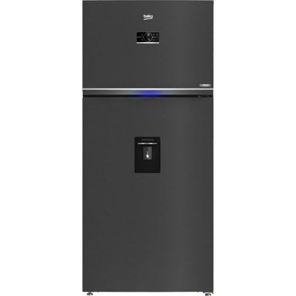 RÈfrigÈrateur pose libre - BEKO - RDNE650E40DZXBRN - Double Porte - 630 L - 83,2 x 76,2 x 187 cm - Carbone