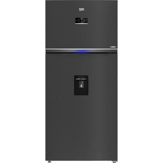 RÈfrigÈrateur pose libre - BEKO - RDNE650E40DZXBRN - Double Porte - 630 L - 83,2 x 76,2 x 187 cm - Carbone