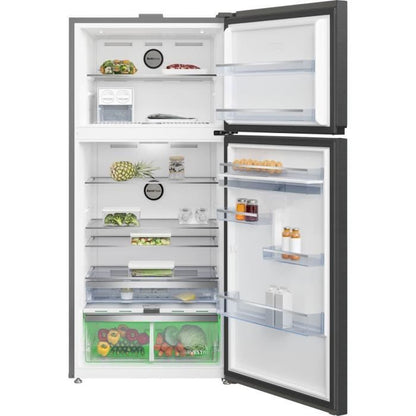 RÈfrigÈrateur pose libre - BEKO - RDNE650E40DZXBRN - Double Porte - 630 L - 83,2 x 76,2 x 187 cm - Carbone
