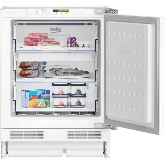 CongÈlateur IntÈgrable armoire BEKO BU1204N - 3 tiroirs - Porte rÈversible