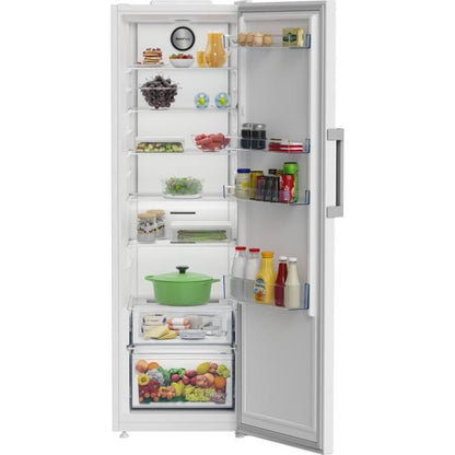 RÈfrigÈrateur monoporte tout utile - BEKO - B1RMLNE444W - Froid ventilÈ - Classe E - 365 L - 186,5 x 59,7 x 70,9 cm - Blanc