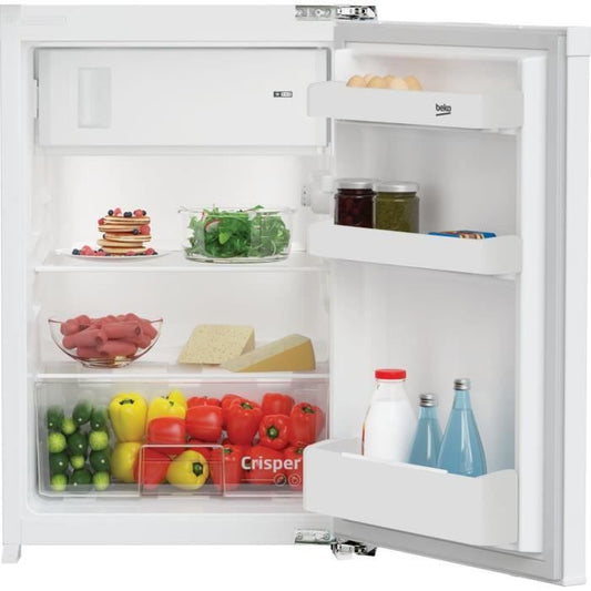 RÈfrigÈrateur BEKO - B1854N - Table top - intÈgrable - 110 L (97L+13L) - 86x55x55 cm