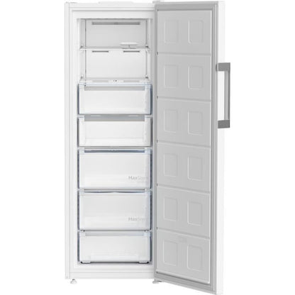 CongÈlateur armoire pose libre - BEKO - B3RFNE294W - Froid ventilÈ - E - 260 L - Autonomie : 11 h - 75,4 x 59,7 x 170,5 cm - Blanc