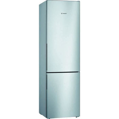 BOSCH KGV39VLEAS - RÈfrigÈrateur congÈlateur bas - 344L (250+94) - Froid brassÈ - L 60cm x H 201cm - Inox