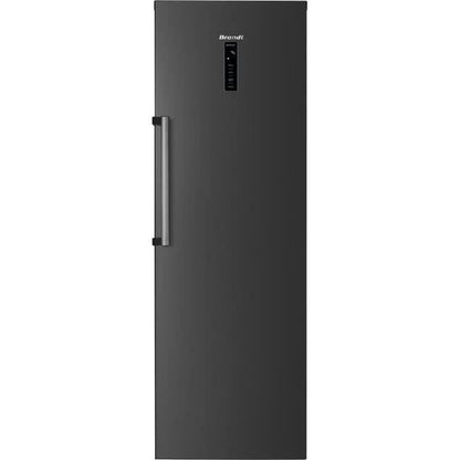BRANDT BFL862YNA - RÈfrigÈrateur 1 Porte - 355 L - Froid ventilÈ - L59,5 x P185 cm - Graphite