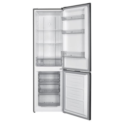 RÈfrigÈrateur congÈlateur bas CONTINENTAL EDISON CEFC251NFS - Sans givre (congÈlateur et rÈfrigÈrateur) - 253L - Classe E - Inox