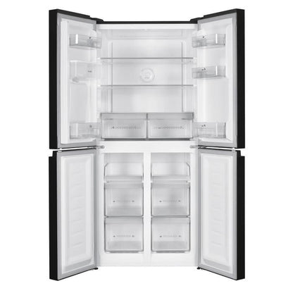 RÈfrigÈrateur Continental Edison CERA4D464B 4 portes avec distributeur d'eau 464L Noir