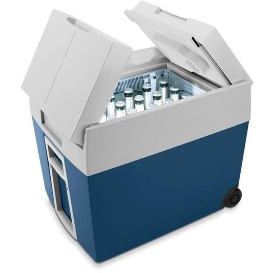 Glaciere thermoÈlectrique a roulettes 48L - MOBICOOL - Bleu - 4 saisons - Camping-car