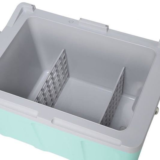 Glaciere thermoÈlectrique EZA 40L - Alimentation 12/220V - Vert - IdÈale pour l'ÈtÈ en voiture
