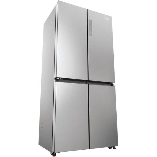 RÈfrigÈrateur multi-portes - HAIER - HCR3818ENMM - Classe E - 467 L - 35 dB - 181,5 x 83,3 x 65 cm - Silver