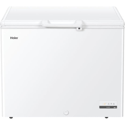 CongÈlateur coffre - HAIER - Series 5 HCE301E - Classe E - 300 L -  89,5 x 111 x 62 cm - Blanc