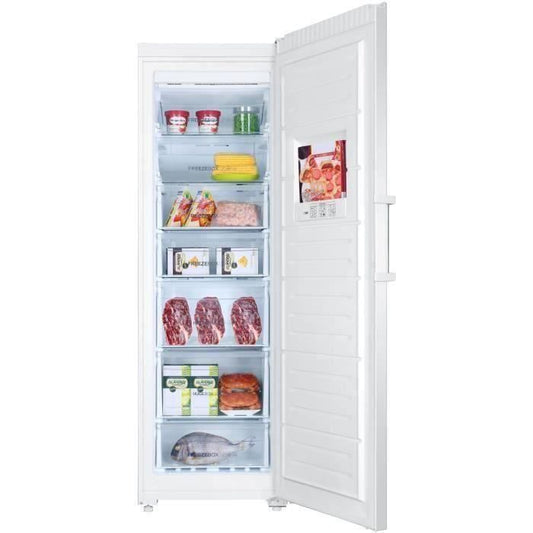 HAIER H2F-255WSAA - CongÈlateur armoire - 262L - Froid No Frost -L60 x H186.5 cm - Blanc