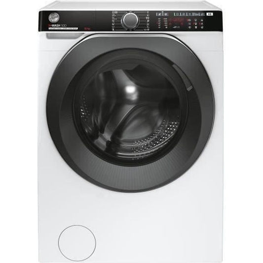 Lave-linge hublot HOOVER HWP 610AMBC/1-S - 10 kg - Induction - 1600 trs/min - Classe A - ConnectÈ - Vapeur -  Blanc