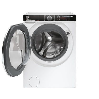 Lave-linge hublot HOOVER HWP 610AMBC/1-S - 10 kg - Induction - 1600 trs/min - Classe A - ConnectÈ - Vapeur -  Blanc