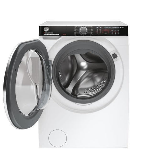 Lave-linge hublot HOOVER HWP 610AMBC/1-S - 10 kg - Induction - 1600 trs/min - Classe A - ConnectÈ - Vapeur -  Blanc