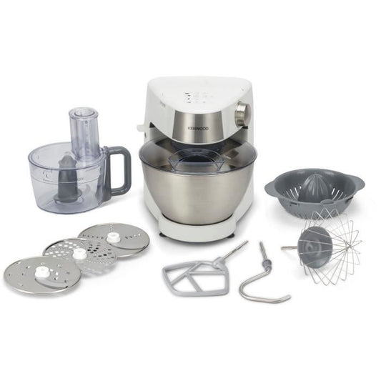 Robot p‚tissier compact KENWOOD Prospero+ KHC29.E0WH -Kit p‚tisserie, bol multifonction et presse-agrumes - Blanc