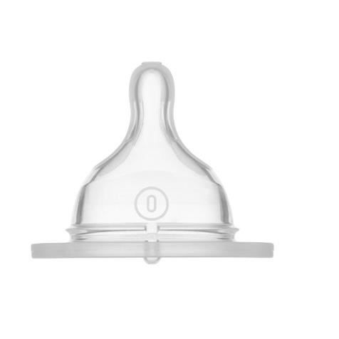 MAM Accessoires pour Biberons TÈtine Silicone Nouveau NÈ DÈbit 0 Extra Lent 2 unitÈs