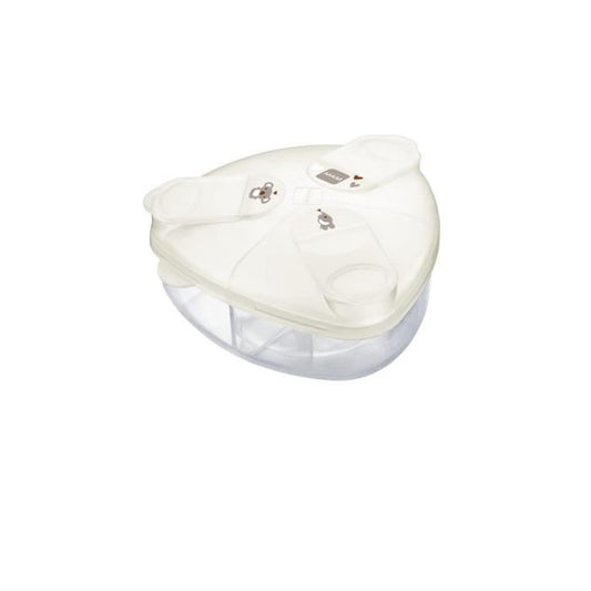 MAM Accessoires pour Biberons BoÓte Doseuse de Lait Ivoire