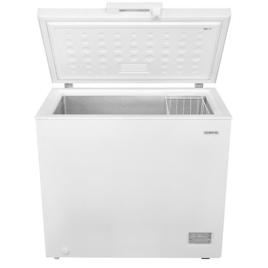 CongÈlateur coffre OCEANIC OCEACC198WE - 1 Porte - 198L - Classe E - blanc
