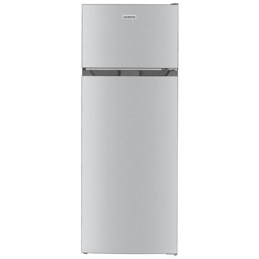 RÈfrigÈrateur congÈlateur haut OCEANIC OCEAF2D206S3 - 2 Portes - 206L - Froid statique - Silver