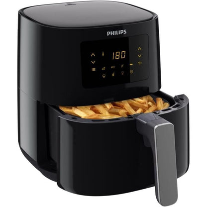 Friteuse sans huile - PHILIPS - Airfryer HD9252/70 SÈrie 3000 - 4.1L - Technologie Rapid Air - 7 prÈrÈglages - Noir