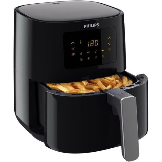 Friteuse sans huile - PHILIPS - Airfryer HD9252/70 SÈrie 3000 - 4.1L - Technologie Rapid Air - 7 prÈrÈglages - Noir