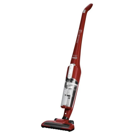 ROWENTA Air Force Light Aspirateur balai sans fil, LÈger, Tete d'aspiration avec Èclairage Led, Autonomie 30 min RH6543WH
