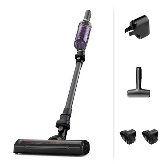 ROWENTA X-Nano Aspirateur Balai sans fil, Autonomie 40 min, LÈger, Convertible en aspirateur a main, Charge base murale, YY5074FE