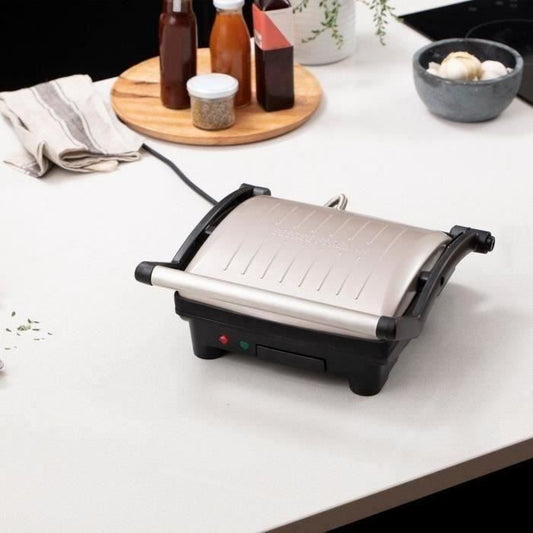 Flexe Grill 180∞ George Foreman 26250-56 - Grill et Plancha 2 en 1 - 1800W - Design Premium Acier Inoxydable